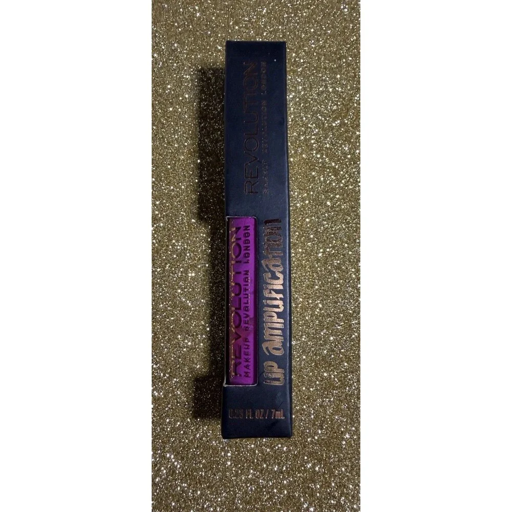 Revolution Lip Amplification High Voltage • Bold Cream Lip Color • NEW